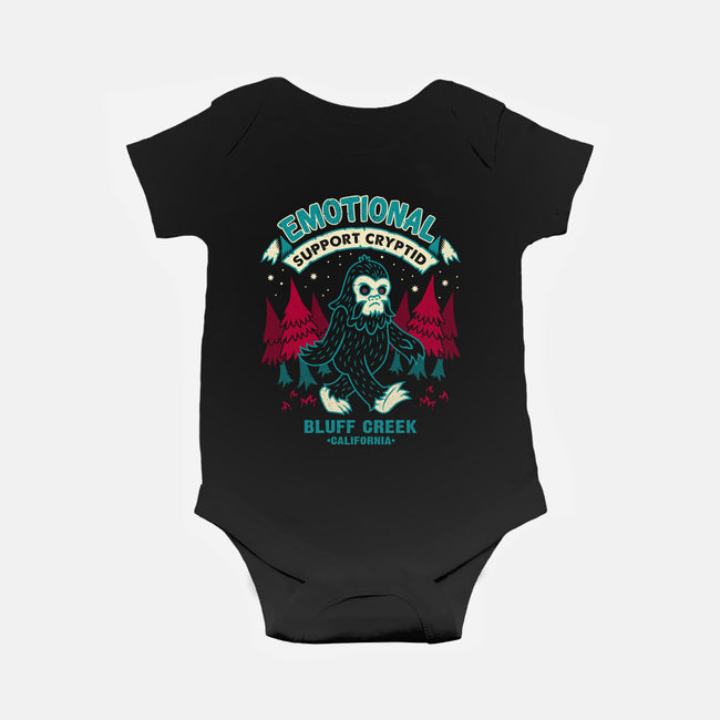 Emotional Support Bigfoot-Baby-Basic-Onesie-Nemons