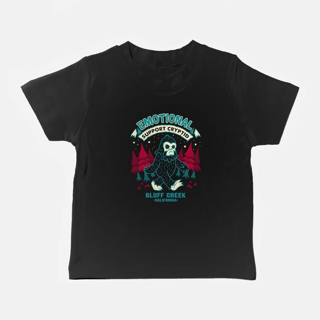 Emotional Support Bigfoot-Baby-Basic-Tee-Nemons