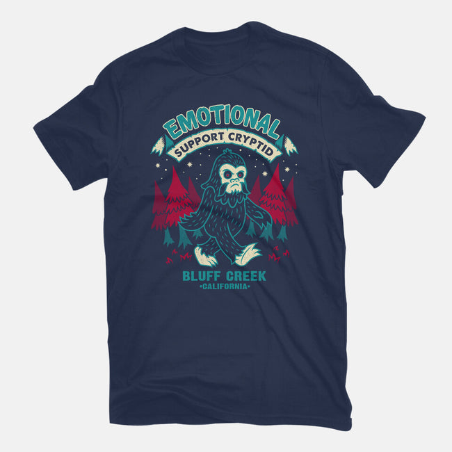 Emotional Support Bigfoot-Mens-Basic-Tee-Nemons