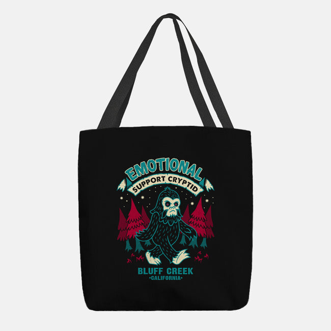 Emotional Support Bigfoot-None-Basic Tote-Bag-Nemons