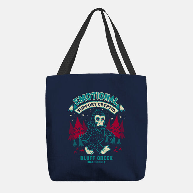 Emotional Support Bigfoot-None-Basic Tote-Bag-Nemons
