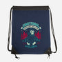 Emotional Support Bigfoot-None-Drawstring-Bag-Nemons