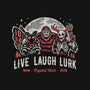 Live Laugh Lurk-Womens-Racerback-Tank-Nemons