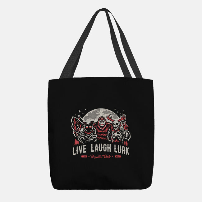 Live Laugh Lurk-None-Basic Tote-Bag-Nemons