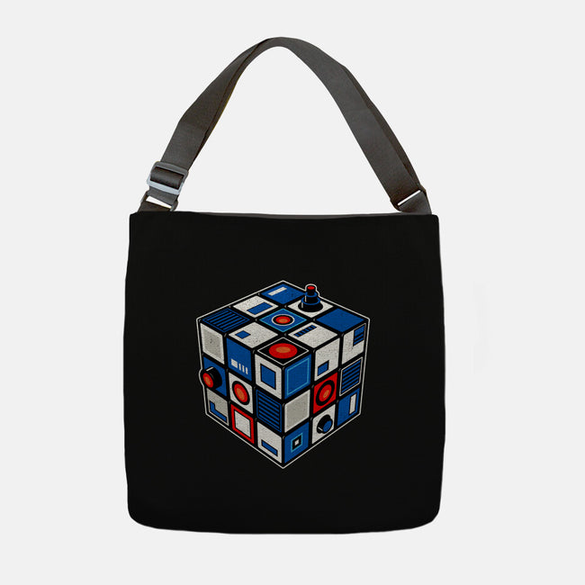 Droid Cube-None-Adjustable Tote-Bag-erion_designs