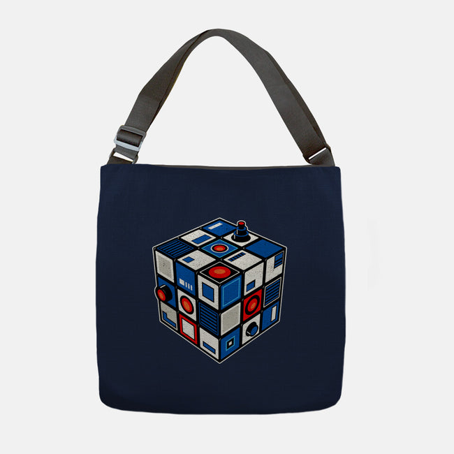 Droid Cube-None-Adjustable Tote-Bag-erion_designs