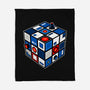 Droid Cube-None-Fleece-Blanket-erion_designs