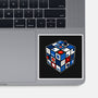 Droid Cube-None-Glossy-Sticker-erion_designs
