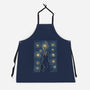 Starry Kaiju Night-Unisex-Kitchen-Apron-erion_designs