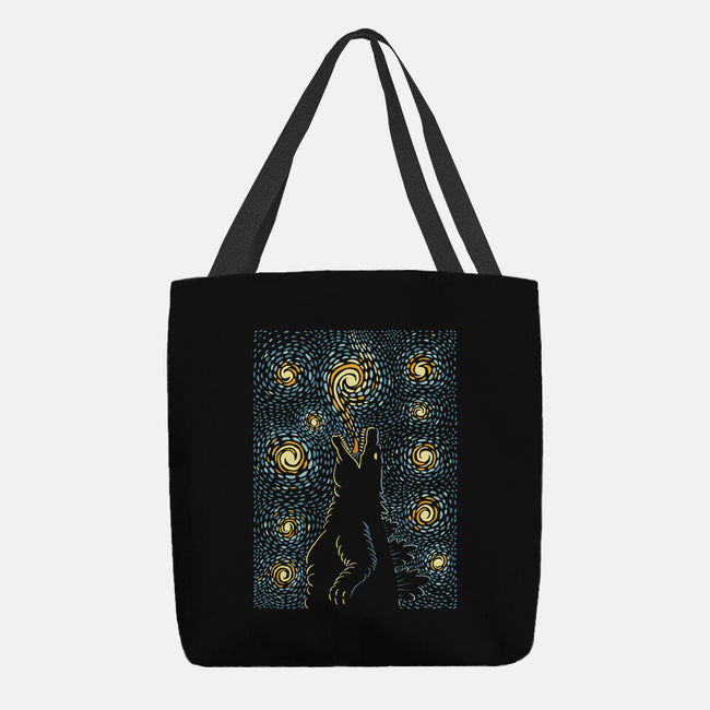 Starry Kaiju Night-None-Basic Tote-Bag-erion_designs
