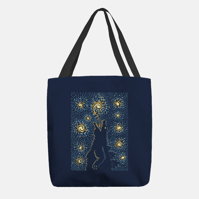 Starry Kaiju Night-None-Basic Tote-Bag-erion_designs
