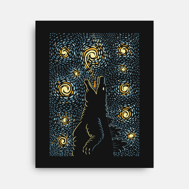Starry Kaiju Night-None-Stretched-Canvas-erion_designs