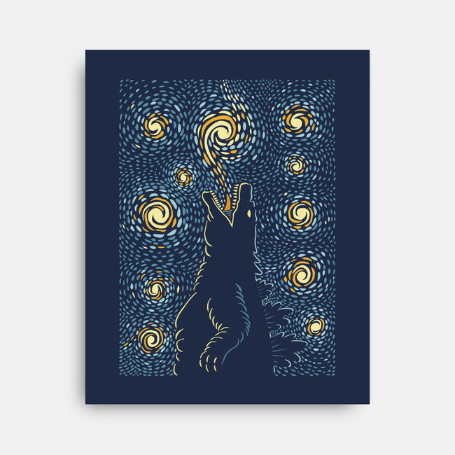 Starry Kaiju Night-None-Stretched-Canvas-erion_designs
