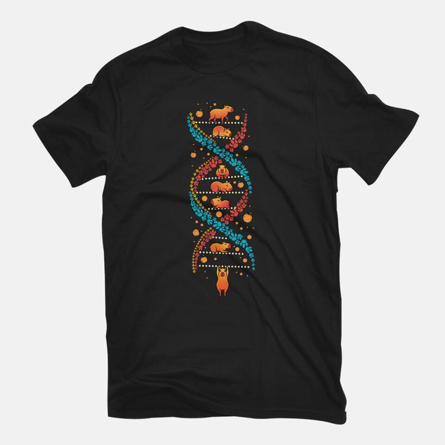 Capybara DNA-Mens-Heavyweight-Tee-erion_designs by TeeFury
