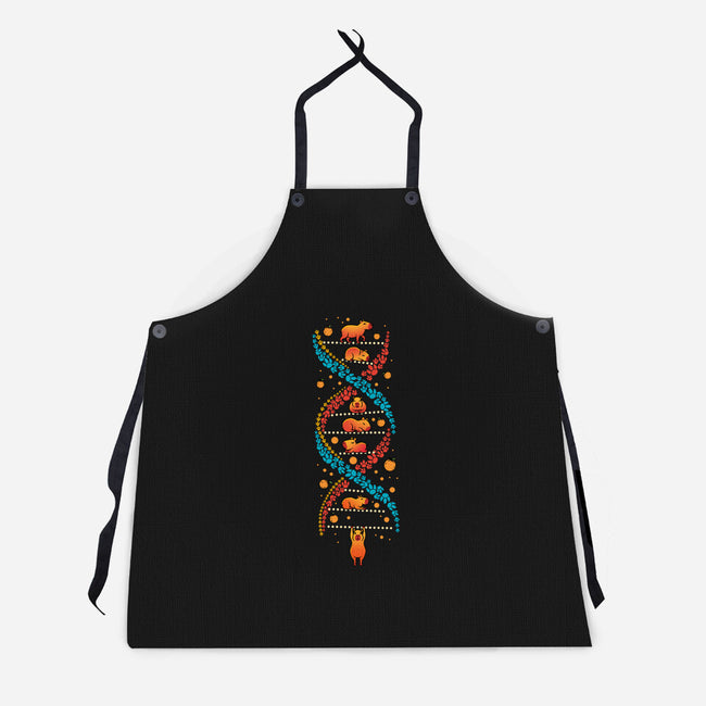 Capybara DNA-Unisex-Kitchen-Apron-erion_designs