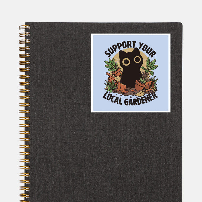 Support Your Local Gardener-None-Glossy-Sticker-Popnotic