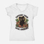 Support Your Local Gardener-Womens-V-Neck-Tee-Popnotic