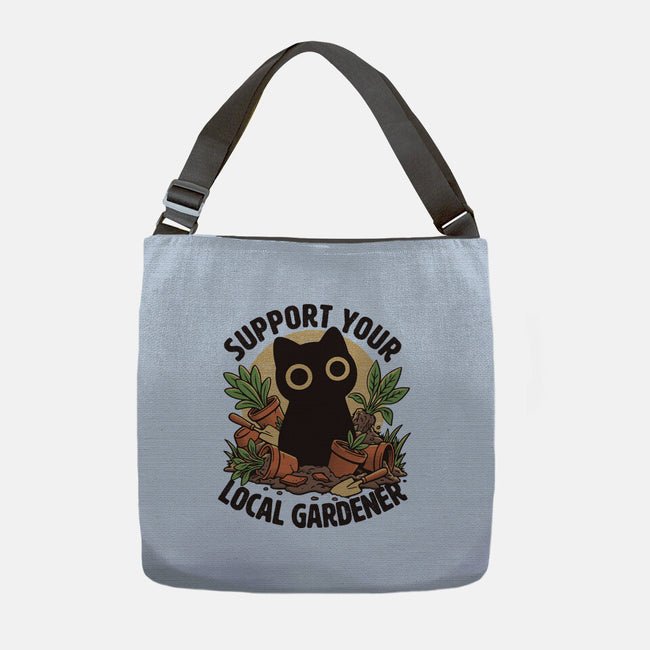 Support Your Local Gardener-None-Adjustable Tote-Bag-Popnotic