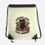 Support Your Local Gardener-None-Drawstring-Bag-Popnotic