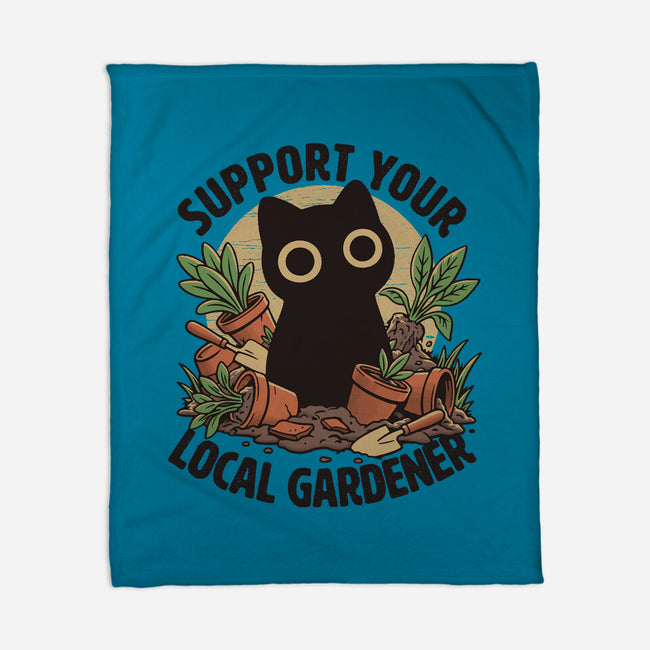 Support Your Local Gardener-None-Fleece-Blanket-Popnotic