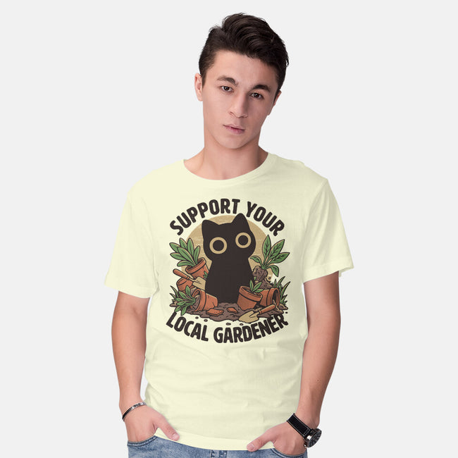 Support Your Local Gardener-Mens-Basic-Tee-Popnotic