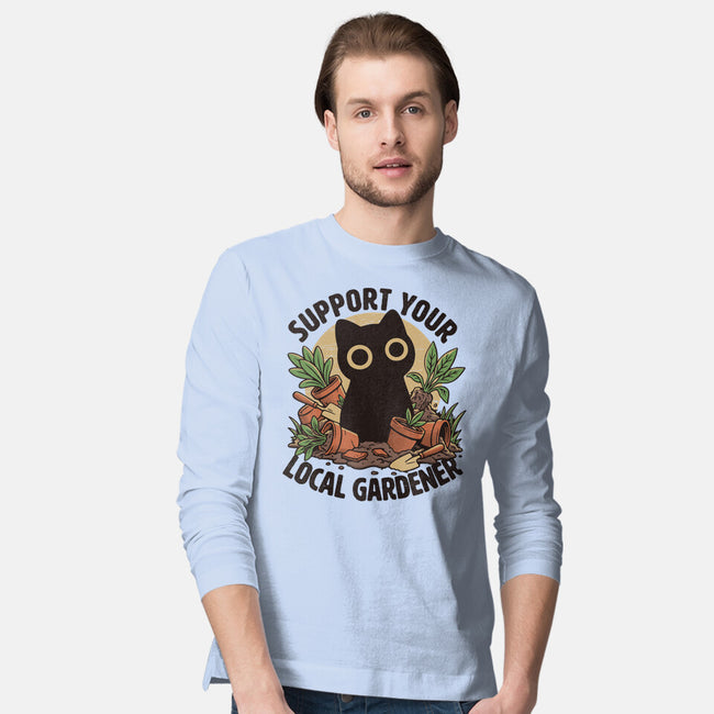 Support Your Local Gardener-Mens-Long Sleeved-Tee-Popnotic