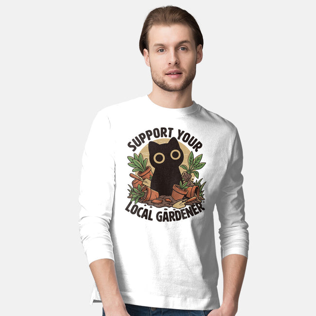 Support Your Local Gardener-Mens-Long Sleeved-Tee-Popnotic
