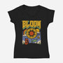 Bloom Eternal-Womens-V-Neck-Tee-Popnotic