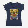 Bloom Eternal-Womens-V-Neck-Tee-Popnotic