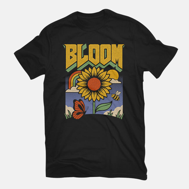 Bloom Eternal-Womens-Fitted-Tee-Popnotic