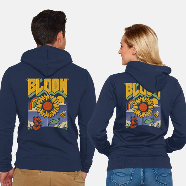 Bloom Eternal-Unisex-Zip-Up-Sweatshirt-Popnotic