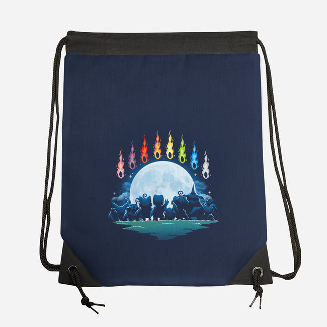 Digital Moon-None-Drawstring-Bag-Vallina84