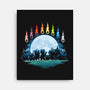 Digital Moon-None-Stretched-Canvas-Vallina84