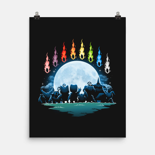 Digital Moon-None-Matte-Poster-Vallina84