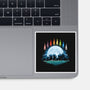 Digital Moon-None-Glossy-Sticker-Vallina84