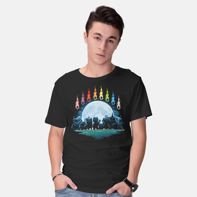 Digital Moon-Mens-Basic-Tee-Vallina84