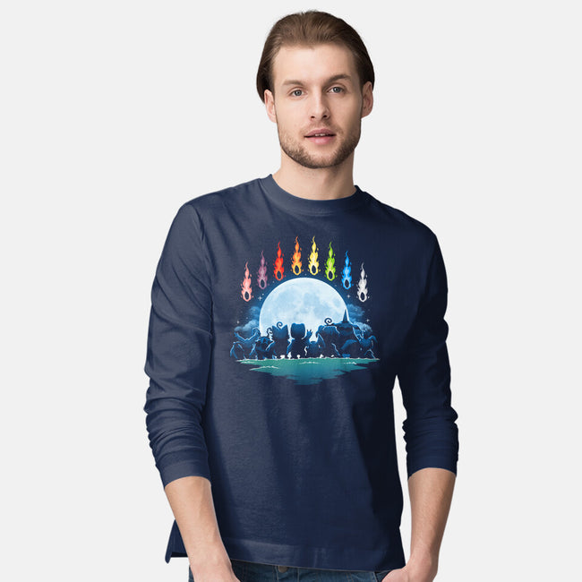 Digital Moon-Mens-Long Sleeved-Tee-Vallina84