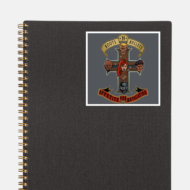 Boots N Bullets-None-Glossy-Sticker-AndreusD