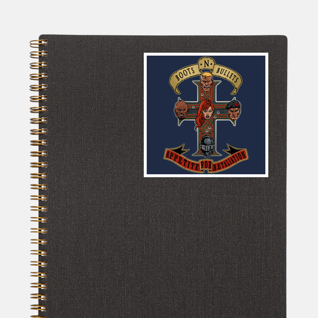 Boots N Bullets-None-Glossy-Sticker-AndreusD