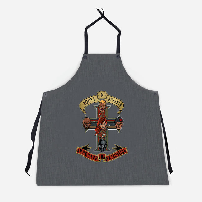 Boots N Bullets-Unisex-Kitchen-Apron-AndreusD