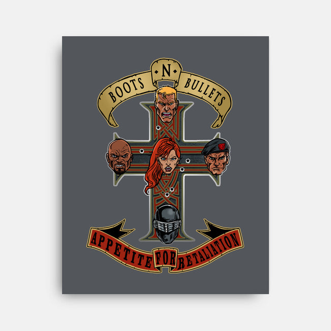 Boots N Bullets-None-Stretched-Canvas-AndreusD