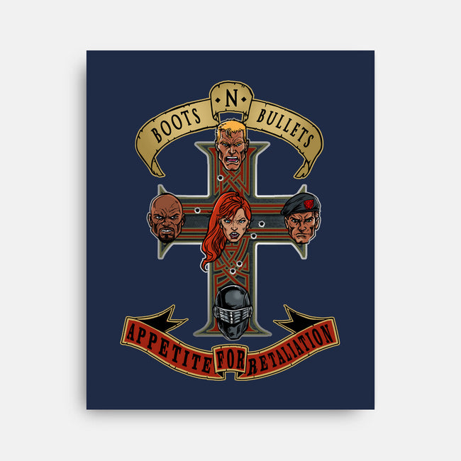 Boots N Bullets-None-Stretched-Canvas-AndreusD