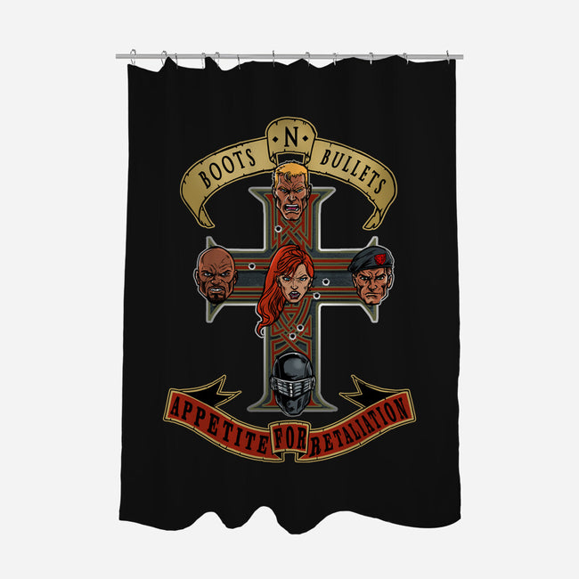 Boots N Bullets-None-Polyester-Shower Curtain-AndreusD