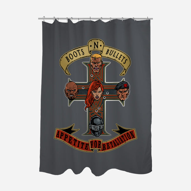 Boots N Bullets-None-Polyester-Shower Curtain-AndreusD