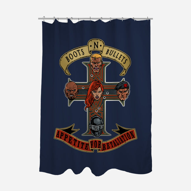 Boots N Bullets-None-Polyester-Shower Curtain-AndreusD