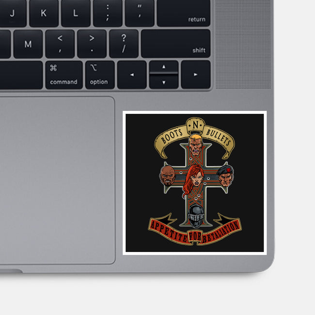 Boots N Bullets-None-Glossy-Sticker-AndreusD