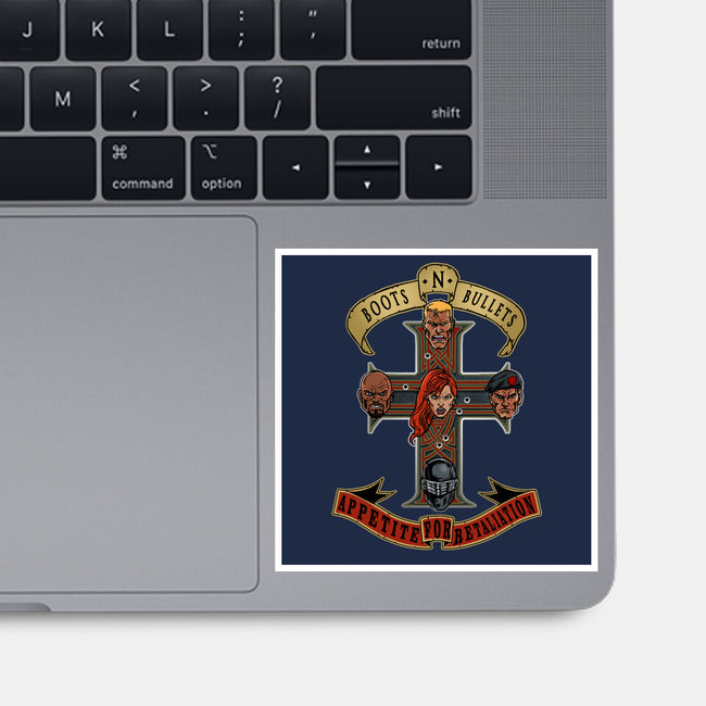 Boots N Bullets-None-Glossy-Sticker-AndreusD
