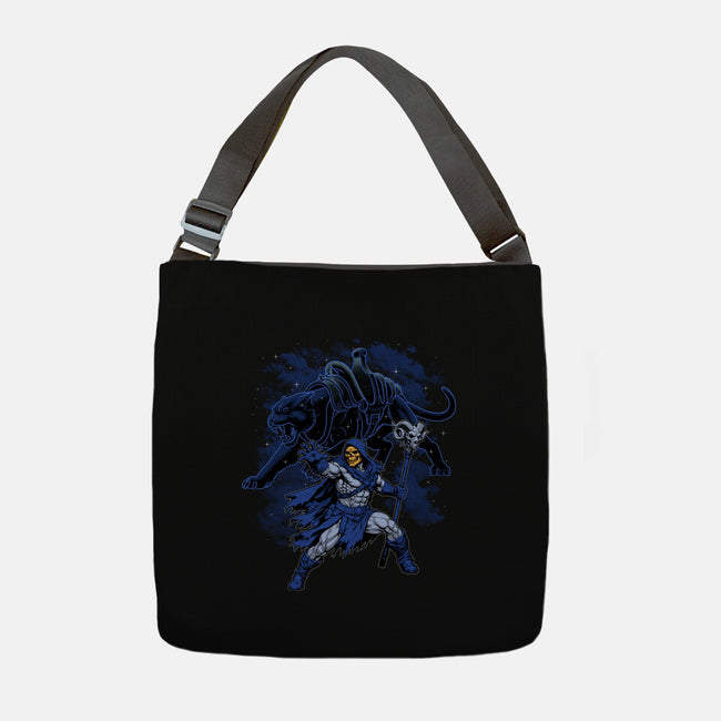 Doom And Panther Shadow-None-Adjustable Tote-Bag-Astrobot Invention