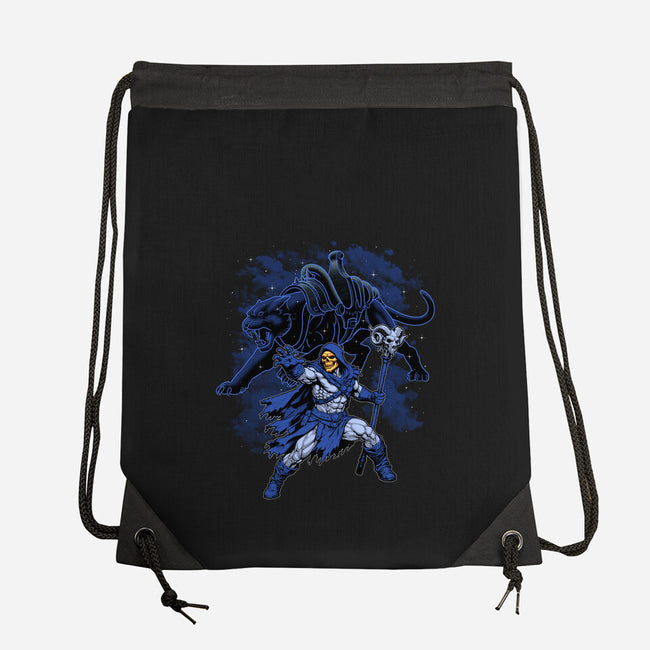Doom And Panther Shadow-None-Drawstring-Bag-Astrobot Invention