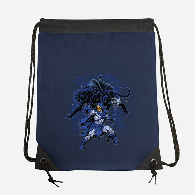 Doom And Panther Shadow-None-Drawstring-Bag-Astrobot Invention